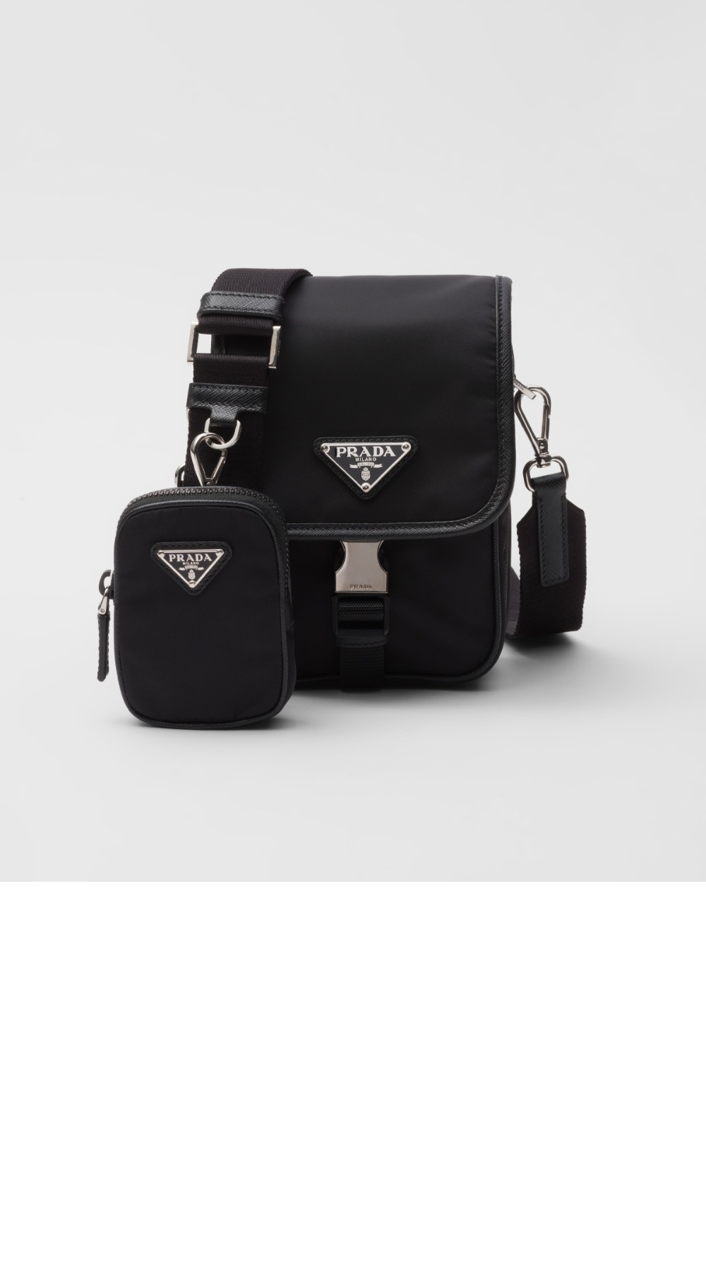 미러급레플리카사이트 | 명품레플리카 전문 쇼핑몰  | 퍼스트원 - 리나일론 및 사피아노 가죽 숄더백 2VD043 > 프라다