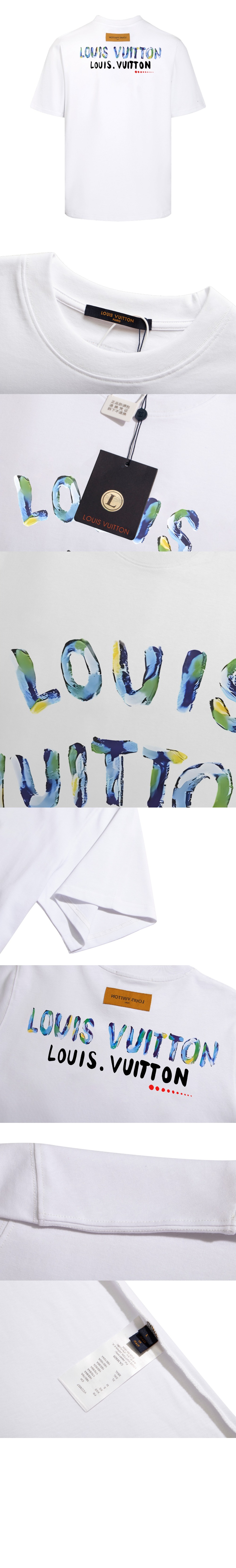 미러급레플리카사이트 | 명품레플리카 전문 쇼핑몰  | 퍼스트원 - 로고 프린트 반팔 > 루이비통