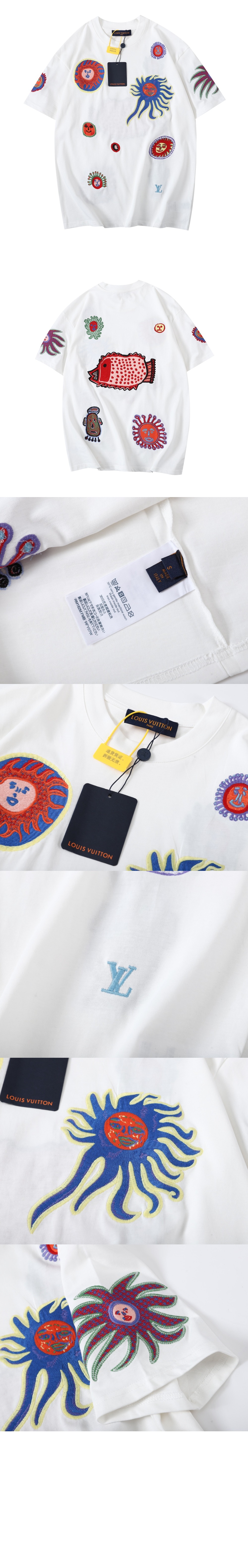 미러급레플리카사이트 | 명품레플리카 전문 쇼핑몰  | 퍼스트원 - 로고 프린트 반팔 > 루이비통