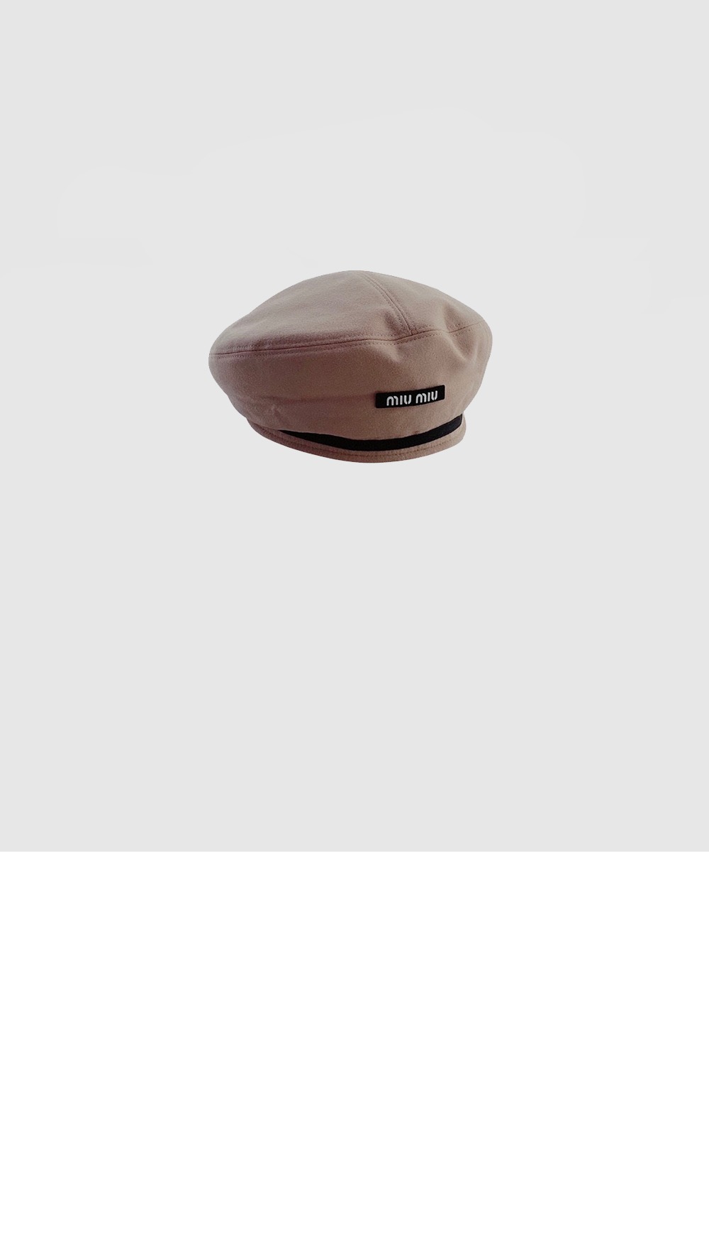 미러급레플리카사이트 | 명품레플리카 전문 쇼핑몰  | 퍼스트원 - 베레모 5HC291 > 미우미우