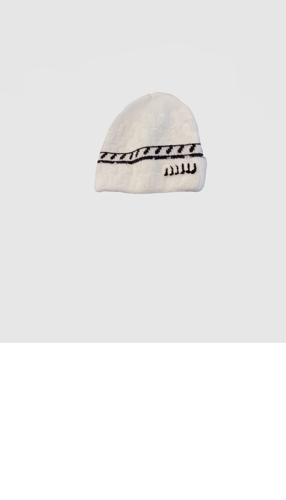 미러급레플리카사이트 | 명품레플리카 전문 쇼핑몰  | 퍼스트원 - 니트모자 5HC869 > 미우미우