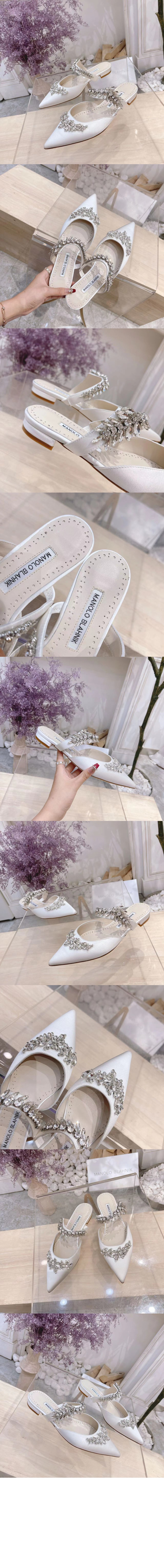 미러급레플리카사이트 | 명품레플리카 전문 쇼핑몰  | 퍼스트원 - 새틴 주얼 버클 뮬 > 마놀로블라닉