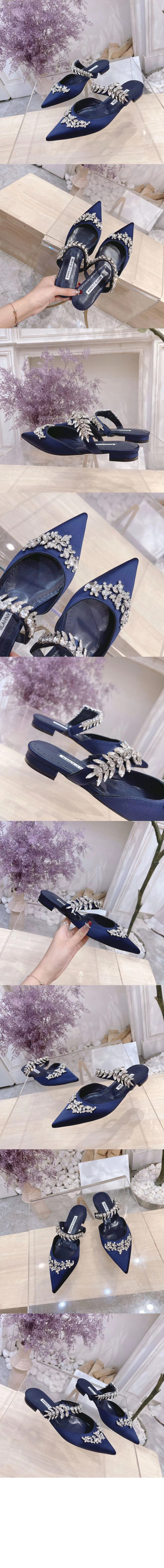 미러급레플리카사이트 | 명품레플리카 전문 쇼핑몰  | 퍼스트원 - 새틴 주얼 버클 뮬 > 마놀로블라닉