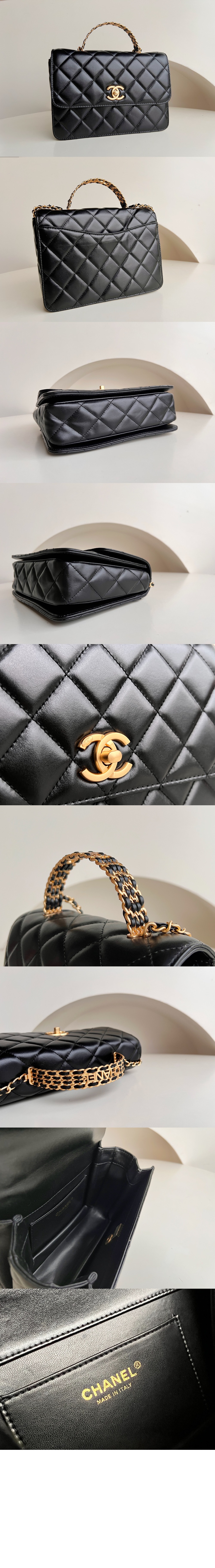 미러급레플리카사이트 | 명품레플리카 전문 쇼핑몰  | 퍼스트원 - 스몰 핸들 플랩백 AS3908 > 샤넬