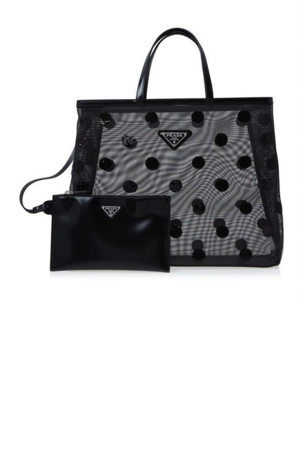 미러급레플리카사이트 | 명품레플리카 전문 쇼핑몰  | 퍼스트원 - 메쉬 토트백 1BG416 > 프라다