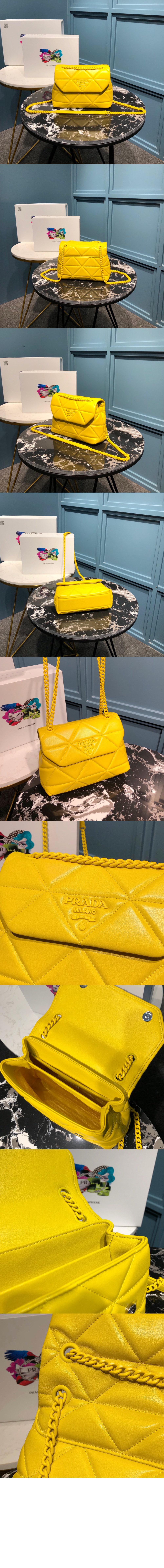 미러급레플리카사이트 | 명품레플리카 전문 쇼핑몰  | 퍼스트원 - 스펙트럼 나파 레더 스몰 숄더백 1BD233 > 프라다