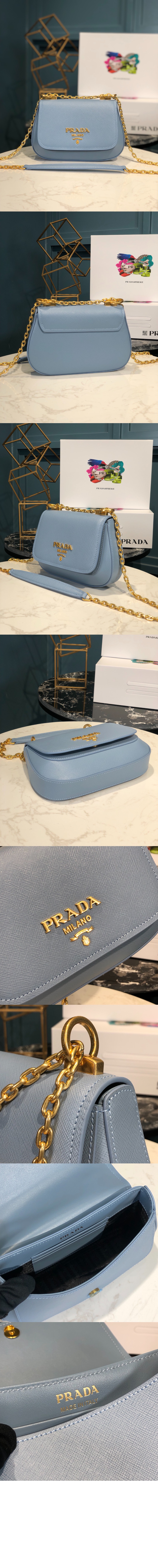 미러급레플리카사이트 | 명품레플리카 전문 쇼핑몰  | 퍼스트원 - 레더 숄더백 1BD275 > 프라다