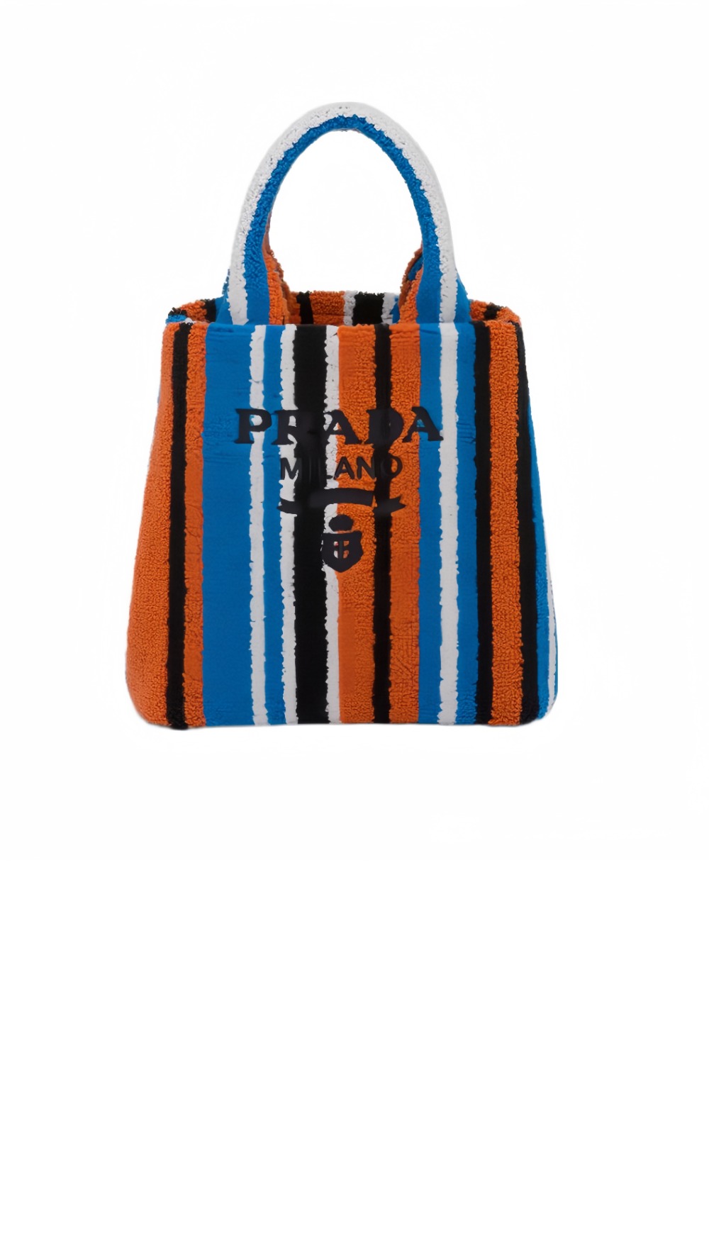 미러급레플리카사이트 | 명품레플리카 전문 쇼핑몰  | 퍼스트원 - 스트라이프 테리 핸드 토트백 1BA343 > 프라다