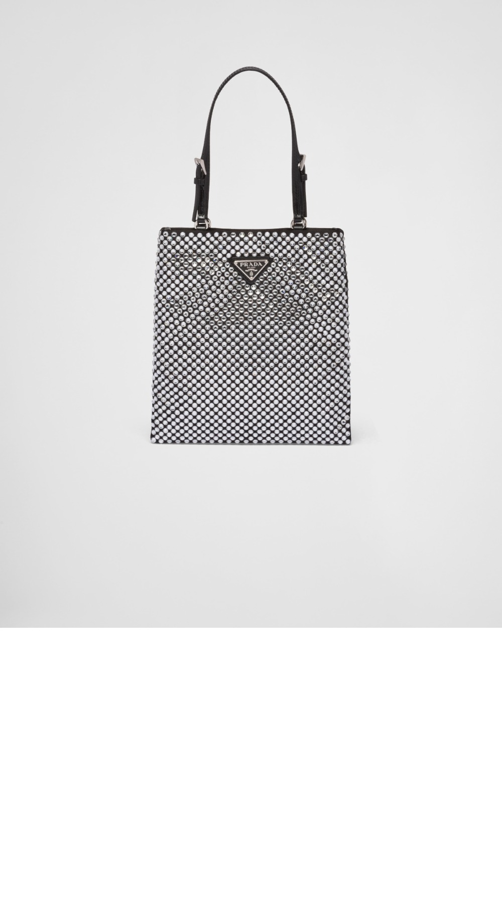 미러급레플리카사이트 | 명품레플리카 전문 쇼핑몰  | 퍼스트원 - 크리스탈 새틴 핸드백 1BA253 > 프라다