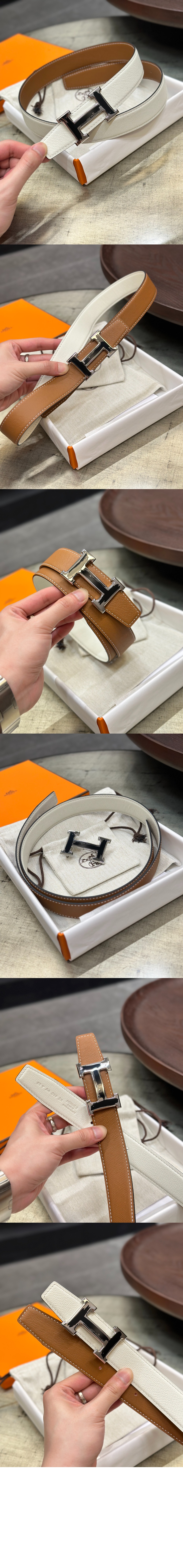 미러급레플리카사이트 | 명품레플리카 전문 쇼핑몰  | 퍼스트원 - 양면 가죽 벨트 > 에르메스