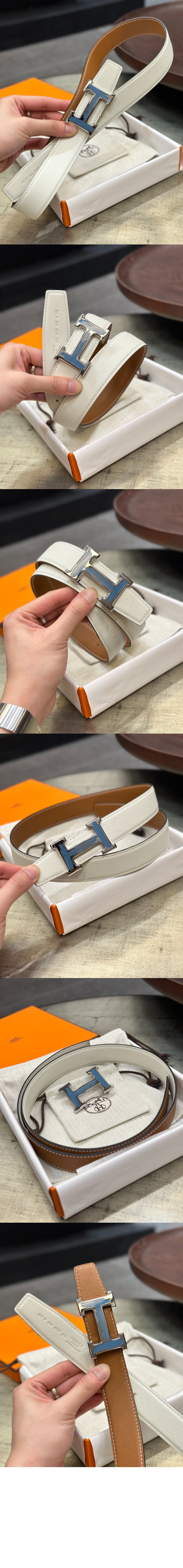 미러급레플리카사이트 | 명품레플리카 전문 쇼핑몰  | 퍼스트원 - 양면 가죽 벨트 > 에르메스