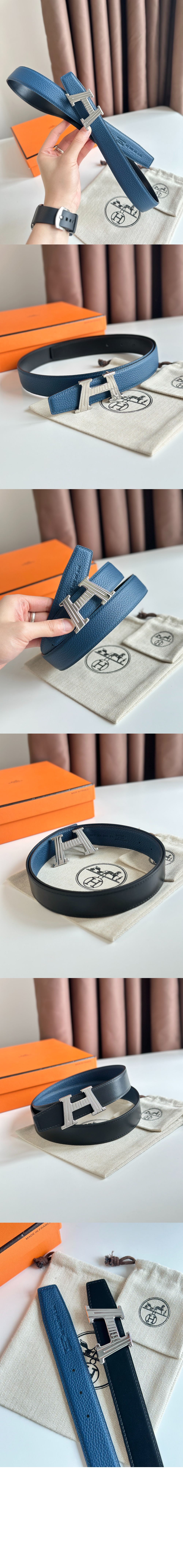 미러급레플리카사이트 | 명품레플리카 전문 쇼핑몰  | 퍼스트원 - 양면 가죽 벨트 > 에르메스