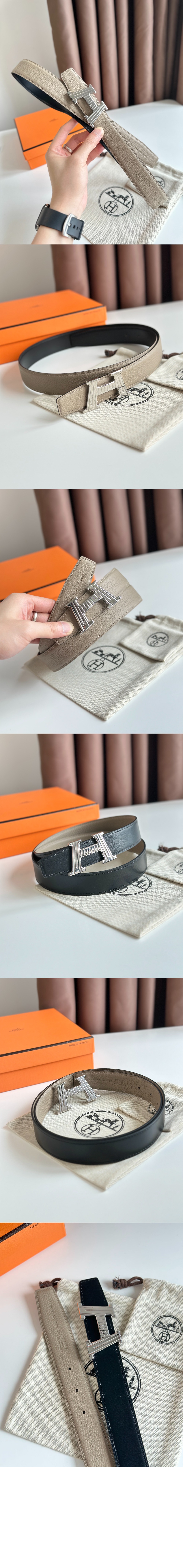 미러급레플리카사이트 | 명품레플리카 전문 쇼핑몰  | 퍼스트원 - 양면 가죽 벨트 > 에르메스