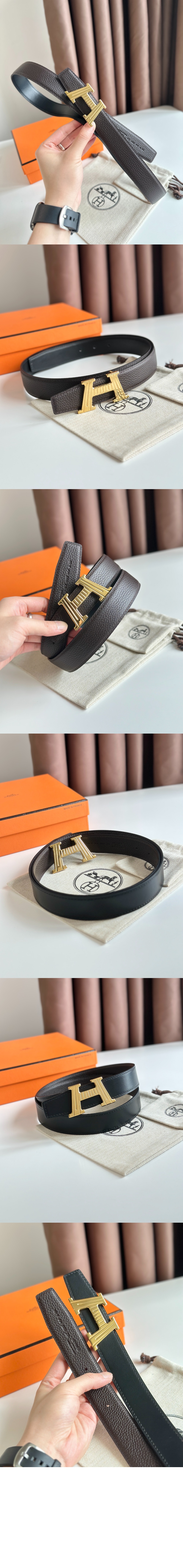 미러급레플리카사이트 | 명품레플리카 전문 쇼핑몰  | 퍼스트원 - 양면 가죽 벨트 > 에르메스