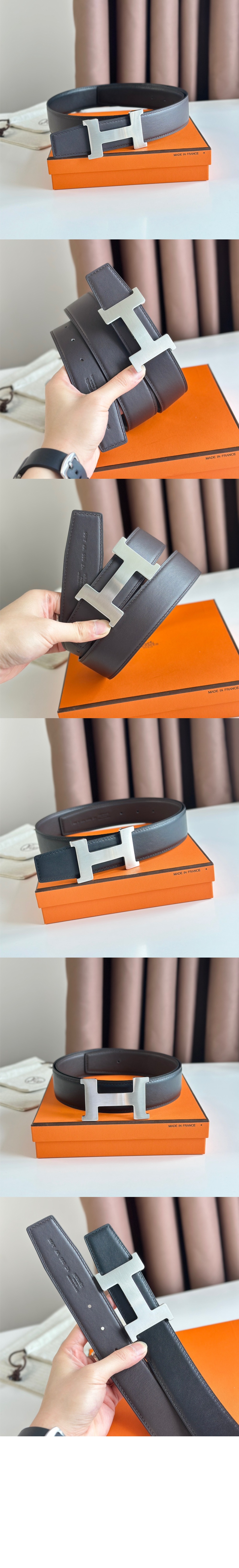미러급레플리카사이트 | 명품레플리카 전문 쇼핑몰  | 퍼스트원 - 양면 가죽 벨트 > 에르메스
