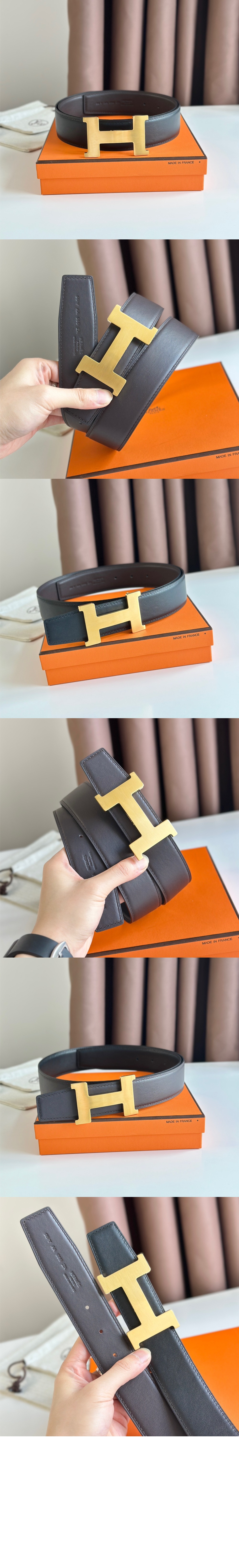 미러급레플리카사이트 | 명품레플리카 전문 쇼핑몰  | 퍼스트원 - 양면 가죽 벨트 > 에르메스