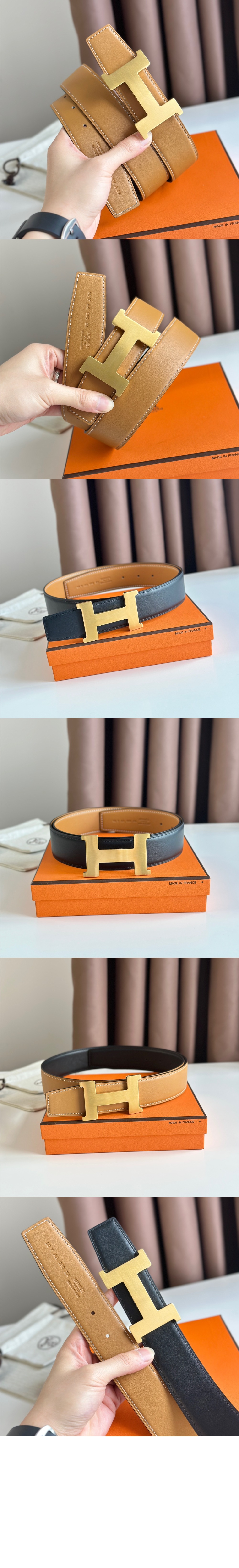 미러급레플리카사이트 | 명품레플리카 전문 쇼핑몰  | 퍼스트원 - 양면 가죽 벨트 > 에르메스
