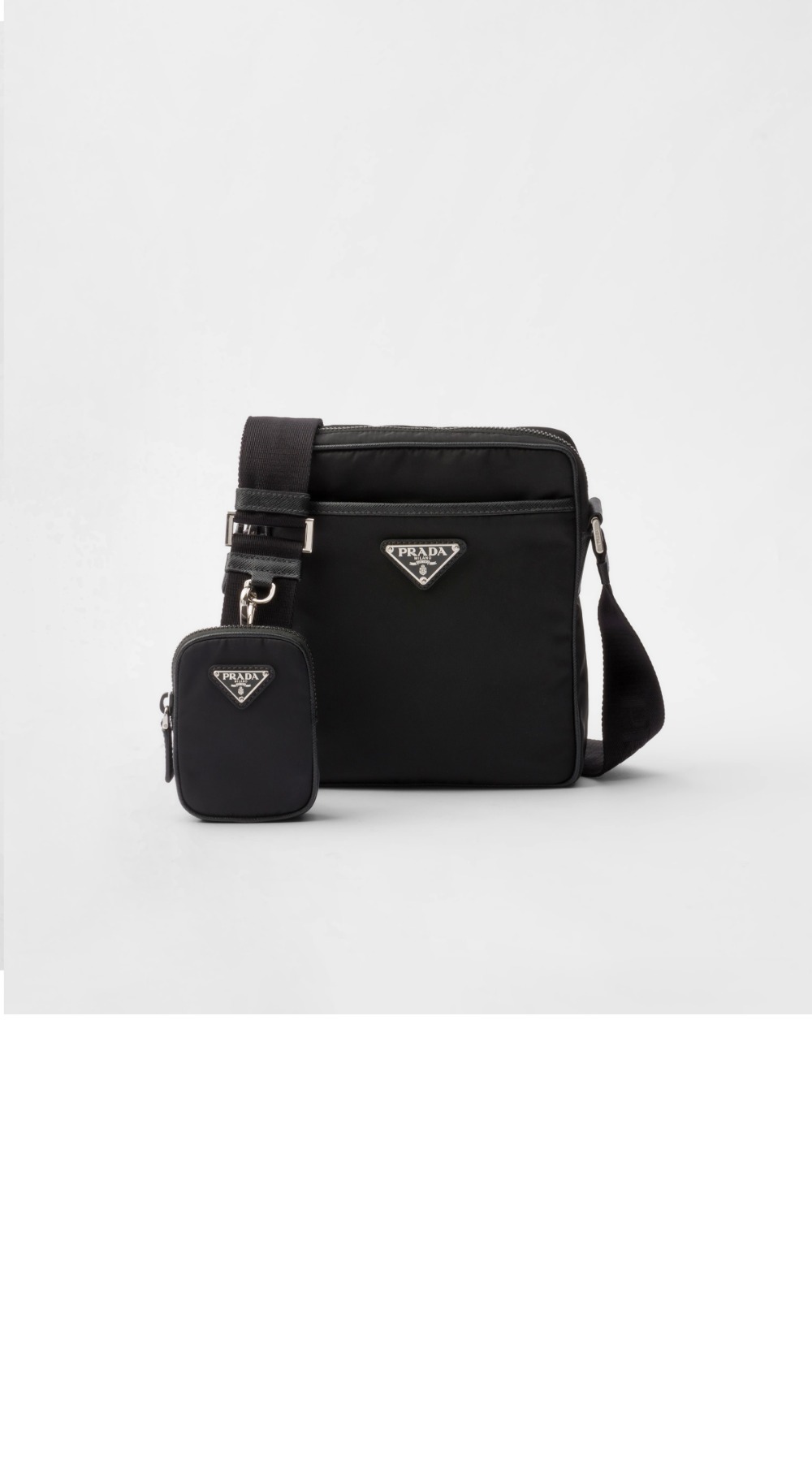 미러급레플리카사이트 | 명품레플리카 전문 쇼핑몰  | 퍼스트원 - 리나일론 및 사피아노 숄더백 2VH112 > 프라다