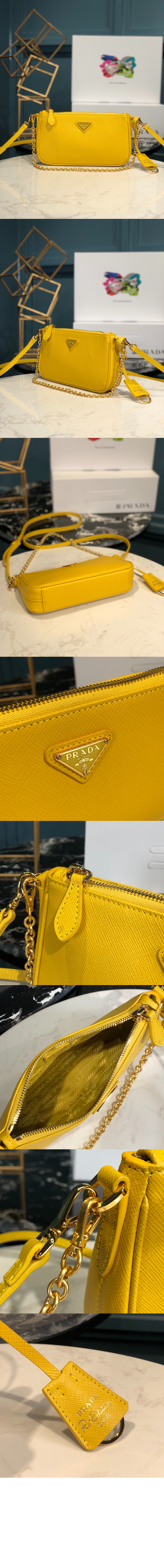 미러급레플리카사이트 | 명품레플리카 전문 쇼핑몰  | 퍼스트원 - 체인 숄더백 1BH171 > 프라다