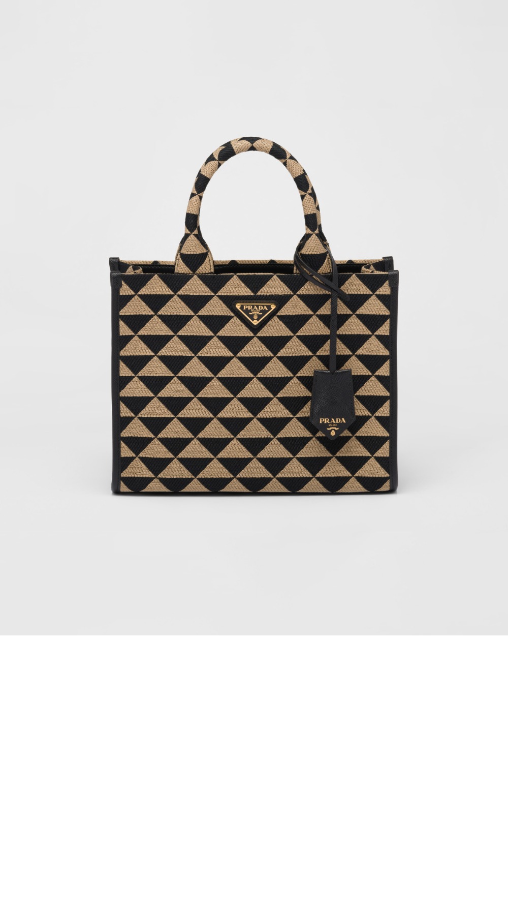 미러급레플리카사이트 | 명품레플리카 전문 쇼핑몰  | 퍼스트원 - 스몰 자수 패브릭 핸드백 1BA354 > 프라다