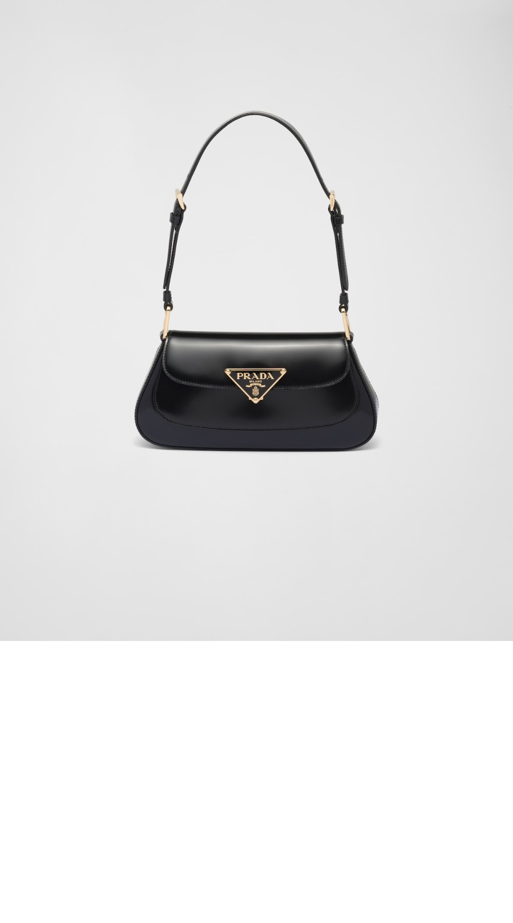 미러급레플리카사이트 | 명품레플리카 전문 쇼핑몰  | 퍼스트원 - 브러쉬드 가죽 숄더백 1BD345 > 프라다