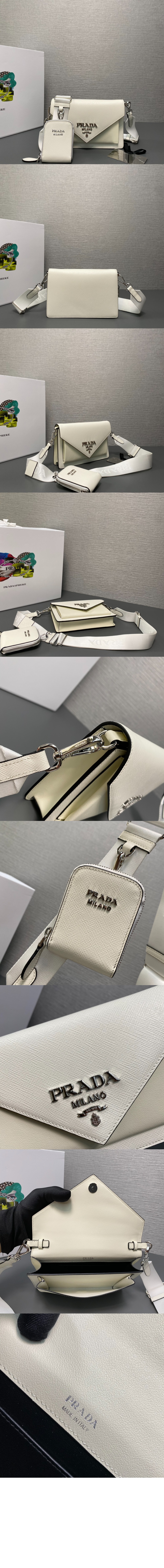 미러급레플리카사이트 | 명품레플리카 전문 쇼핑몰  | 퍼스트원 - 가죽 미니 엔벌로프백 1BP020 > 프라다