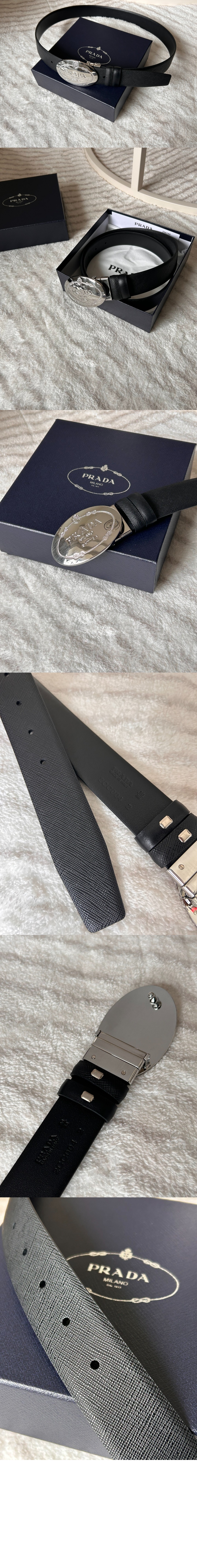 미러급레플리카사이트 | 명품레플리카 전문 쇼핑몰  | 퍼스트원 - 로고 사피아노 벨트 2CF016 > 프라다