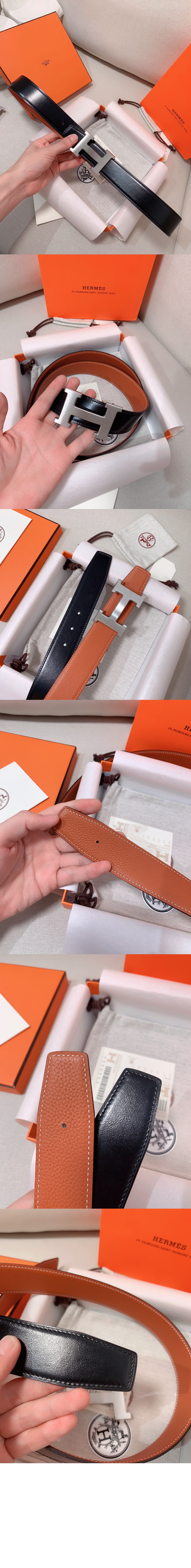 미러급레플리카사이트 | 명품레플리카 전문 쇼핑몰  | 퍼스트원 - 양면 가죽 벨트 > 에르메스