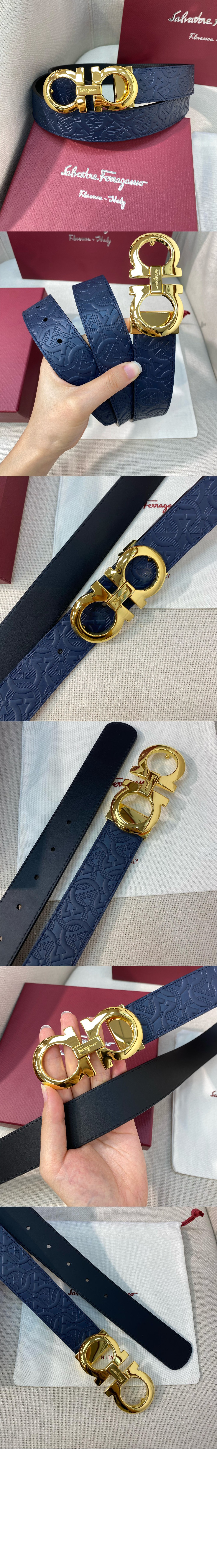미러급레플리카사이트 | 명품레플리카 전문 쇼핑몰  | 퍼스트원 - 길이 조절이 가능한 리버서블 간치니 벨트 675542 > 페레가모