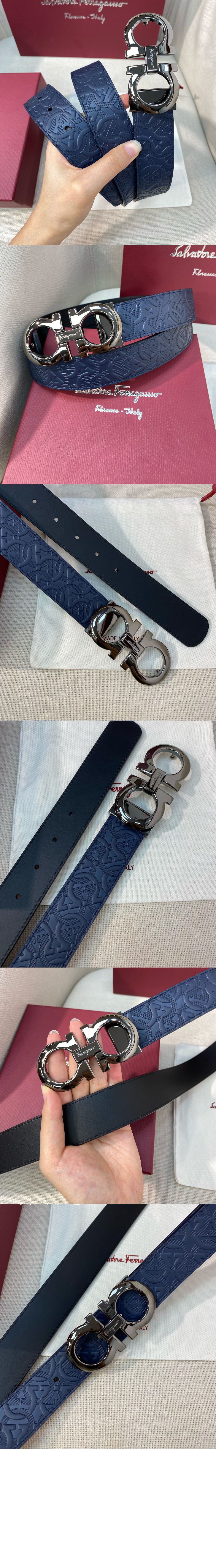 미러급레플리카사이트 | 명품레플리카 전문 쇼핑몰  | 퍼스트원 - 길이 조절이 가능한 리버서블 간치니 벨트 675542 > 페레가모