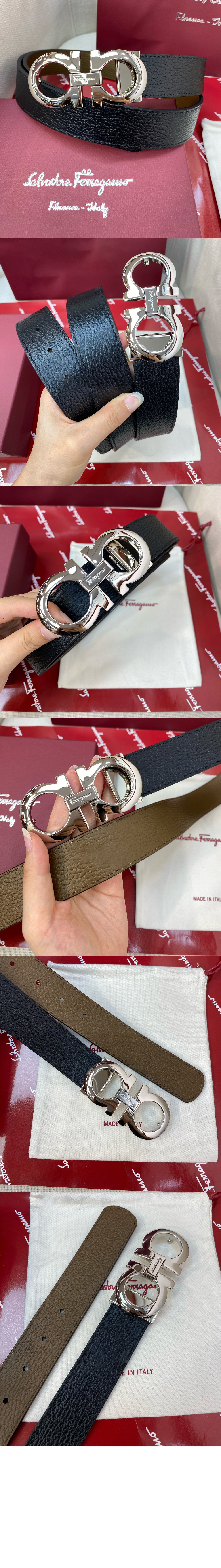 미러급레플리카사이트 | 명품레플리카 전문 쇼핑몰  | 퍼스트원 - 길이 조절이 가능한 리버서블 간치니 벨트 675542 > 페레가모