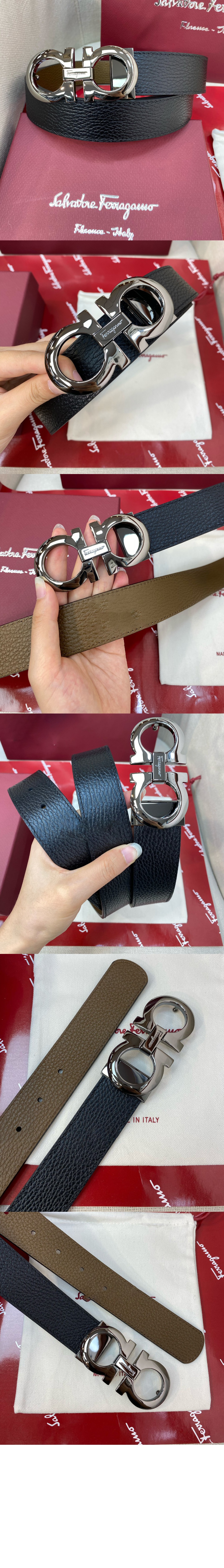 미러급레플리카사이트 | 명품레플리카 전문 쇼핑몰  | 퍼스트원 - 길이 조절이 가능한 리버서블 간치니 벨트 675542 > 페레가모