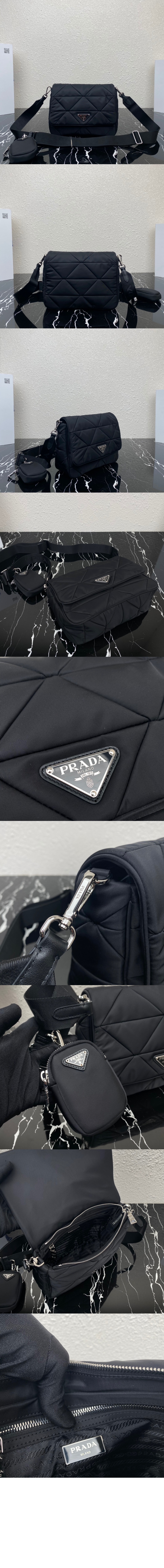 미러급레플리카사이트 | 명품레플리카 전문 쇼핑몰  | 퍼스트원 - 리나일론 패딩 숄더백 1BD290 > 프라다