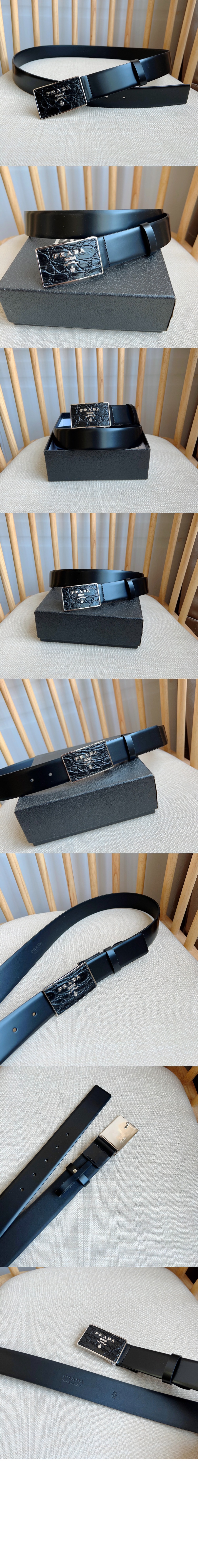 미러급레플리카사이트 | 명품레플리카 전문 쇼핑몰  | 퍼스트원 - 사피아노 가죽 벨트 2CC534 > 프라다