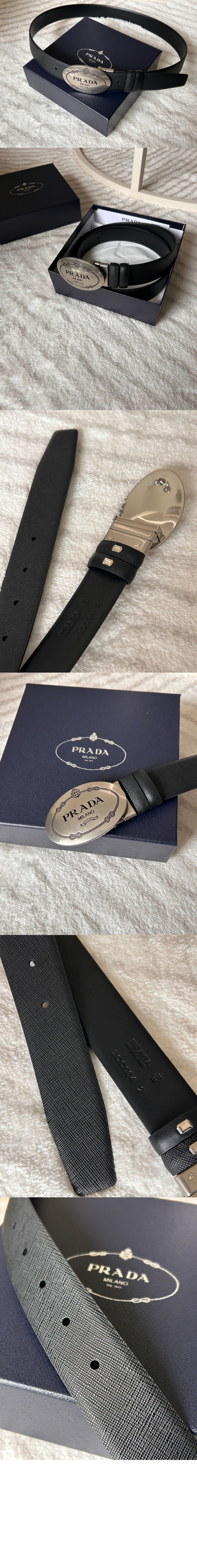 미러급레플리카사이트 | 명품레플리카 전문 쇼핑몰  | 퍼스트원 - 사피아노 가죽 벨트 2CM232 > 프라다