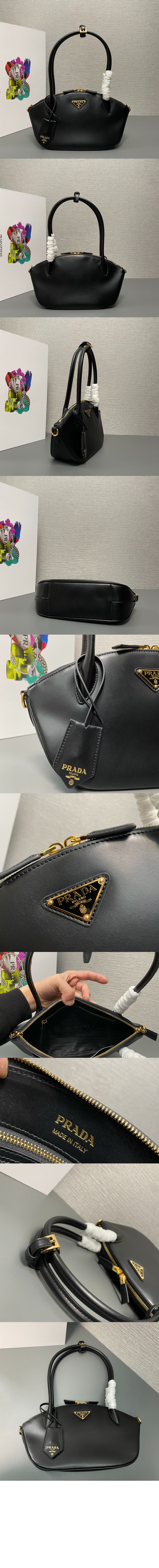 미러급레플리카사이트 | 명품레플리카 전문 쇼핑몰  | 퍼스트원 - 미듐 가죽 핸드백 1BA427 > 프라다