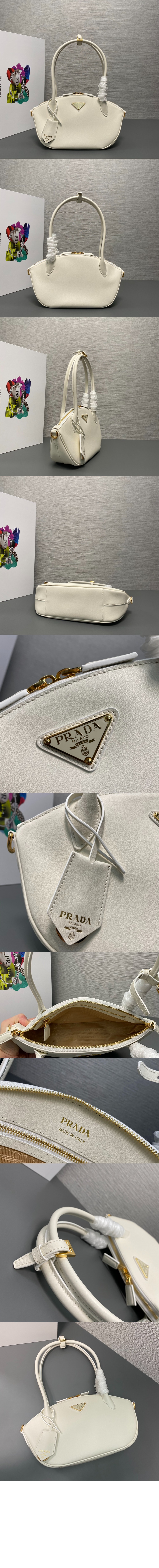 미러급레플리카사이트 | 명품레플리카 전문 쇼핑몰  | 퍼스트원 - 미듐 가죽 핸드백 1BA427 > 프라다