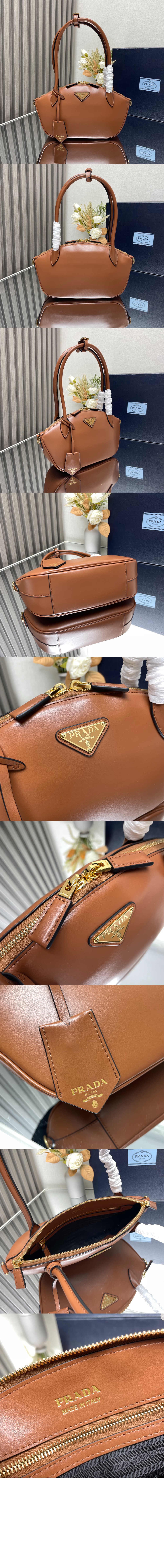 미러급레플리카사이트 | 명품레플리카 전문 쇼핑몰  | 퍼스트원 - 미듐 가죽 핸드백 1BA427 > 프라다