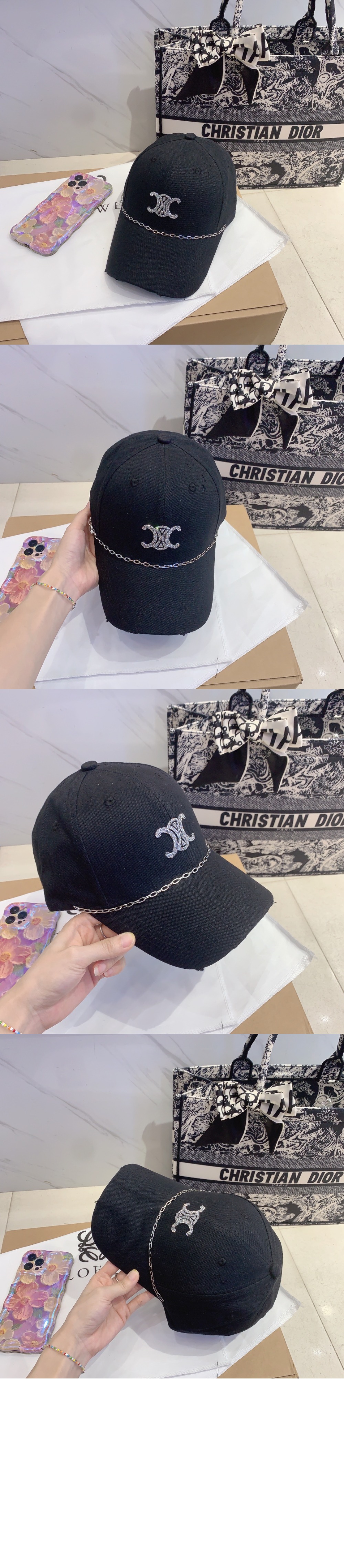 미러급레플리카사이트 | 명품레플리카 전문 쇼핑몰  | 퍼스트원 - 베이스볼 캡 2A6UO2 > 셀린느