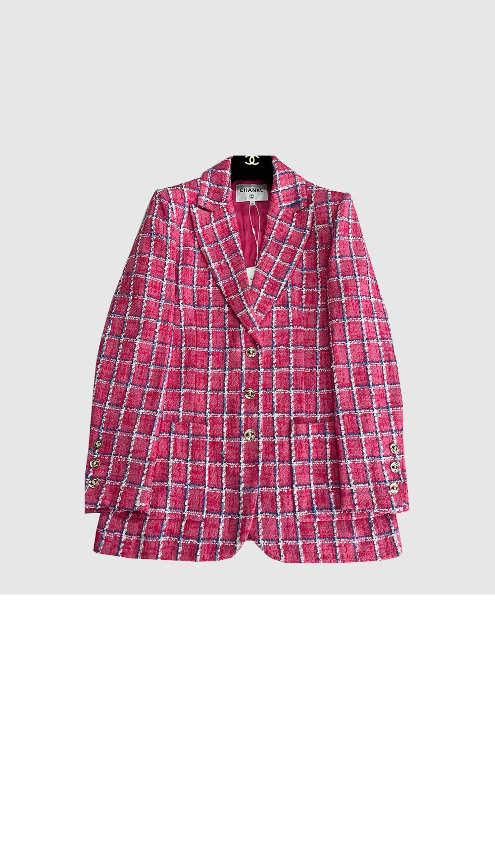 미러급레플리카사이트 | 명품레플리카 전문 쇼핑몰  | 퍼스트원 - 로고 쇼트 코트 > 샤넬