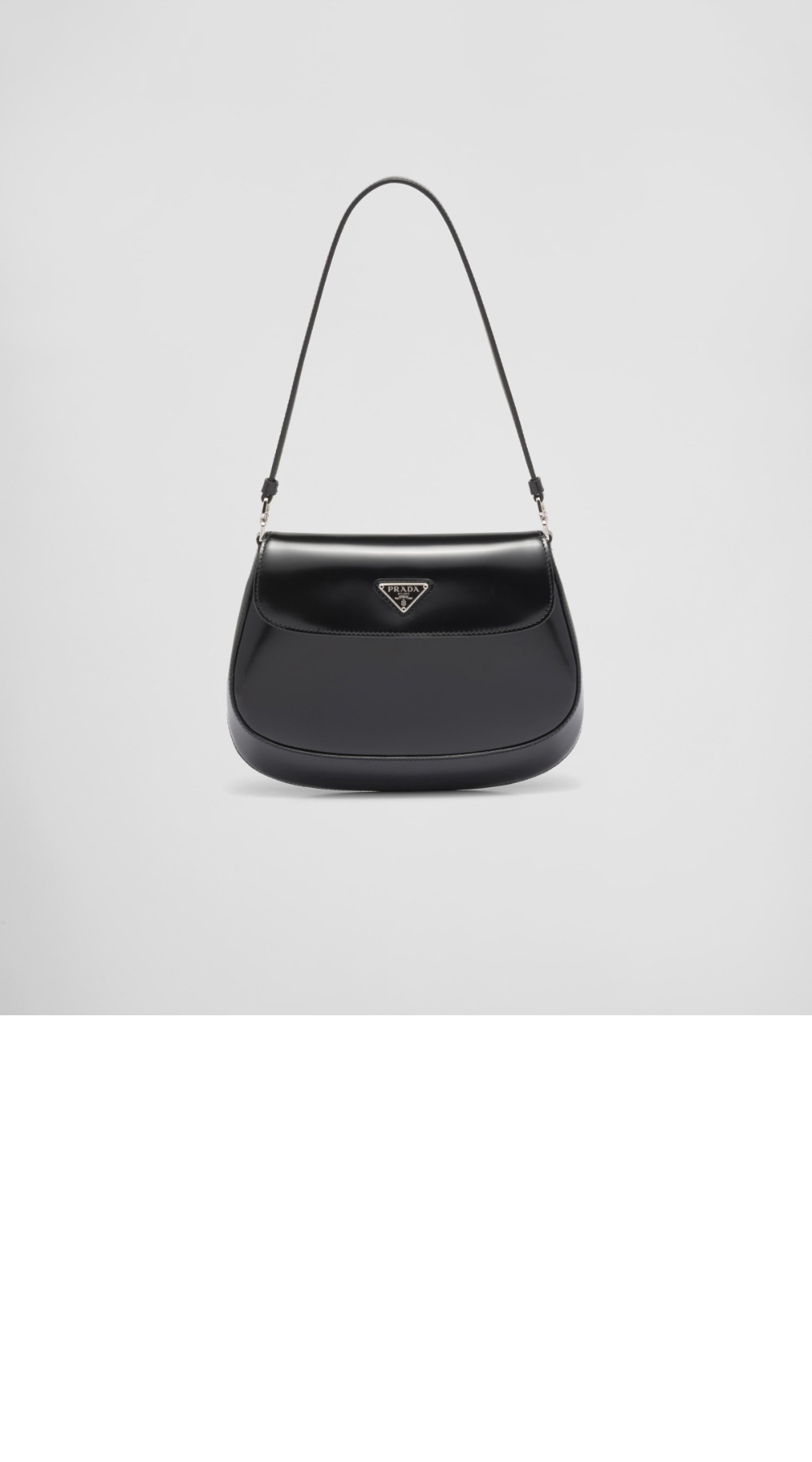 미러급레플리카사이트 | 명품레플리카 전문 쇼핑몰  | 퍼스트원 - 광택 가죽 플랩 숄더백 1BD311 > 프라다