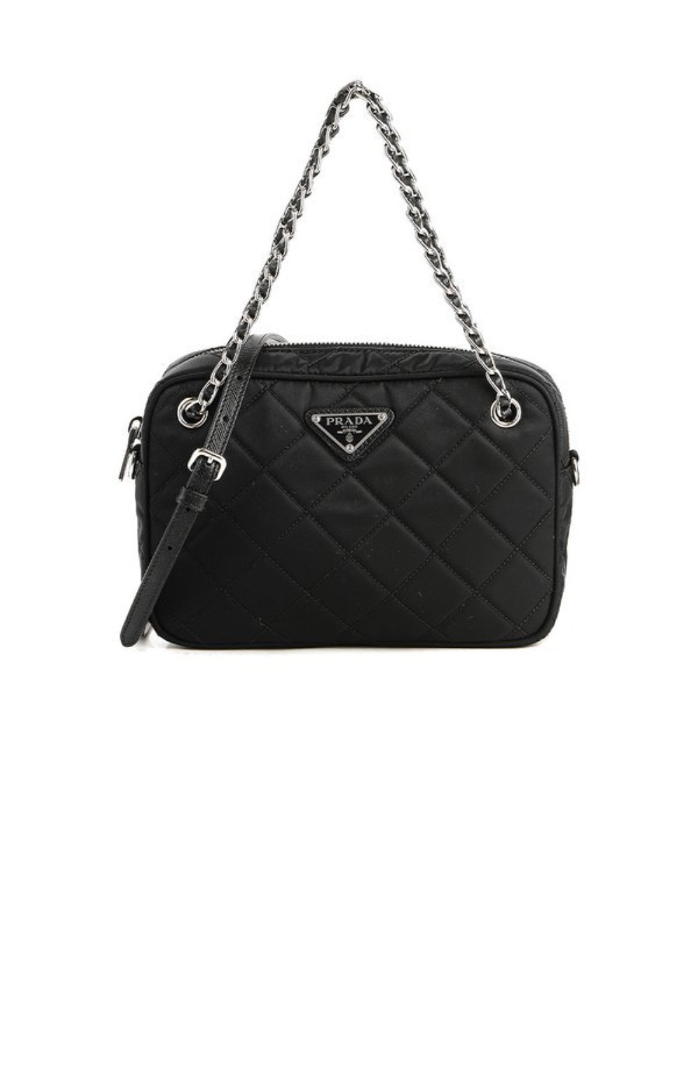 미러급레플리카사이트 | 명품레플리카 전문 쇼핑몰  | 퍼스트원 - 퀼팅 스몰 숄더백 1BH910 > 프라다