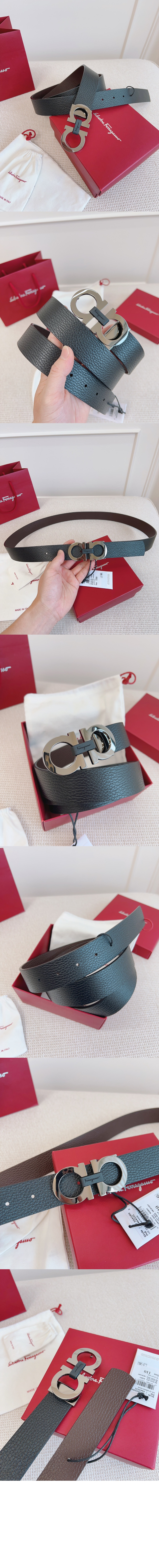 미러급레플리카사이트 | 명품레플리카 전문 쇼핑몰  | 퍼스트원 - 길이 조절이 가능한 리버서블 간치니 벨트 678783 > 페레가모