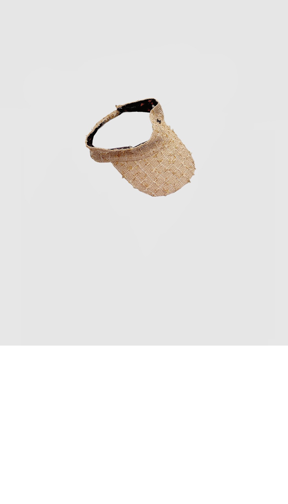 미러급레플리카사이트 | 명품레플리카 전문 쇼핑몰  | 퍼스트원 - 니트 선캡 AA7944 > 샤넬