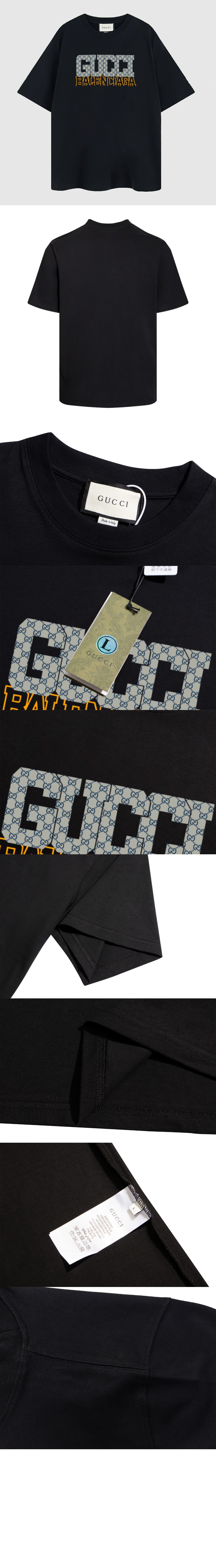 미러급레플리카사이트 | 명품레플리카 전문 쇼핑몰  | 퍼스트원 - 로고 프린트 반팔 > 구찌