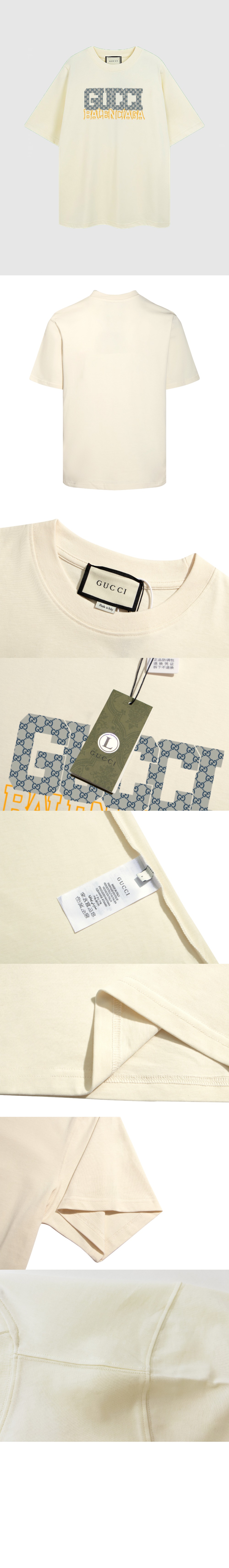 미러급레플리카사이트 | 명품레플리카 전문 쇼핑몰  | 퍼스트원 - 로고 프린트 반팔 > 구찌