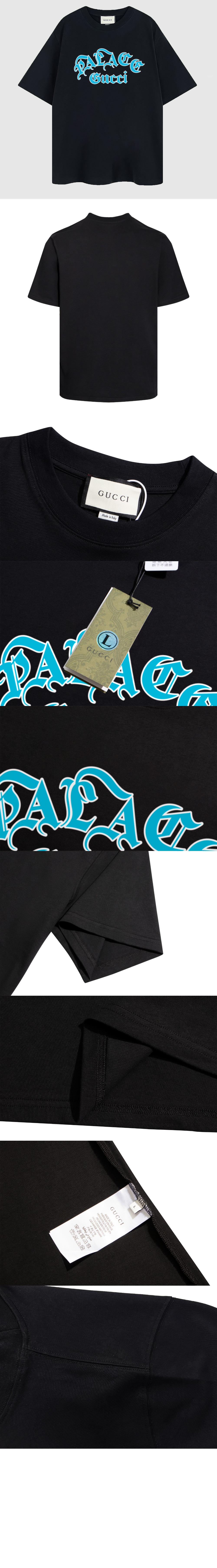 미러급레플리카사이트 | 명품레플리카 전문 쇼핑몰  | 퍼스트원 - 로고 프린트 반팔 > 구찌