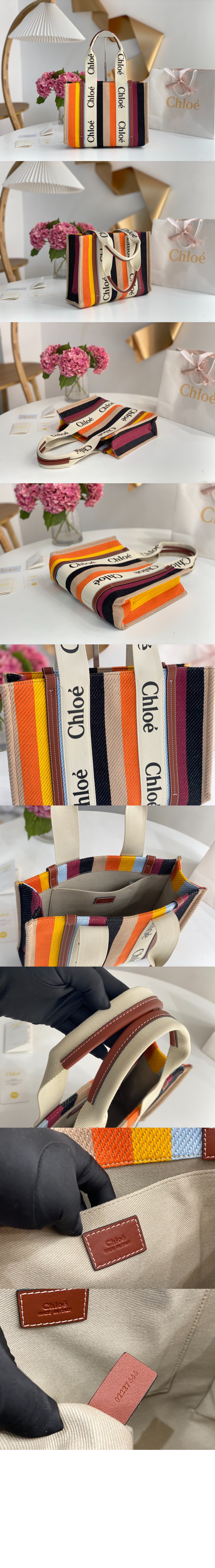 미러급레플리카사이트 | 명품레플리카 전문 쇼핑몰  | 퍼스트원 - 미듐 레인보우디 토트백 CHC22 > 끌로에