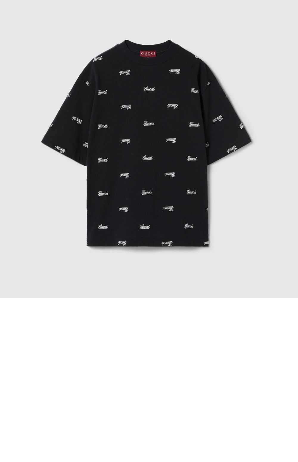 미러급레플리카사이트 | 명품레플리카 전문 쇼핑몰  | 퍼스트원 - 로고 프린트 반팔 > 구찌