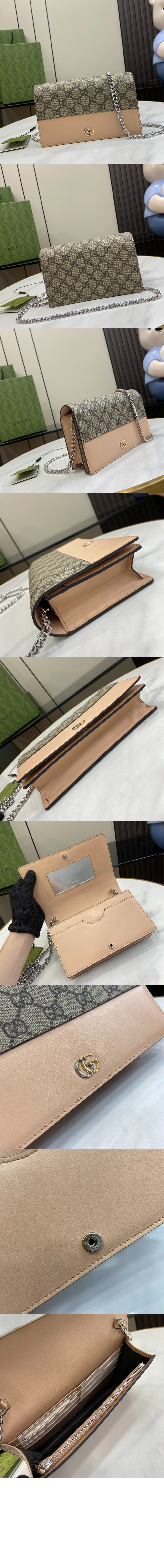 미러급레플리카사이트 | 명품레플리카 전문 쇼핑몰  | 퍼스트원 - GG 마몽 체인 지갑 790060 > 구찌